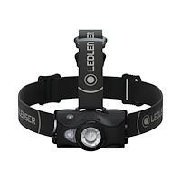 LedLenser Ledlenser MH-Series MH8 - huvudficklampa - LED - blått/grönt/rött/vitt ljus - 6000-7500 K - svart