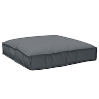 vidaXL 2-delat Palletkuddset Antracit Oxford-tyg