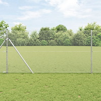 vidaXL Hexagon Stängsel 1.4x10 m Galvaniserat Stål