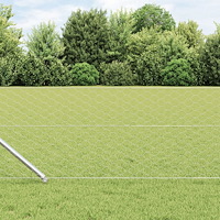 vidaXL Hexagon Staket 0.6x50 m Galvaniserat Stål