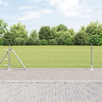 vidaXL Hexagon Stängsel 0.5x10 m Galvaniserat Stål