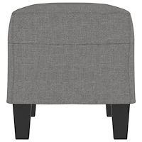 vidaXL Bänk mörkgrå 70x35x41 cm tyg