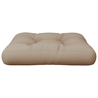 vidaXL Palldyna taupe 60x61,5x10 cm tyg