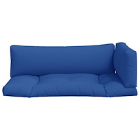 vidaXL Palldynor 3 st blå tyg