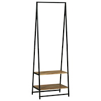 vidaXL Klädhängare 60x45x180 cm Solid Trä Akacia