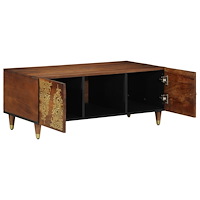 vidaXL Kaffeebord 100x54x40 cm Massivt Mangoträ