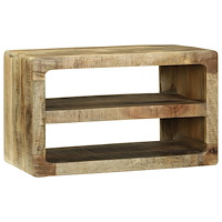 vidaXL TV-bänk 60x32x36 cm Massivt Mangoträ