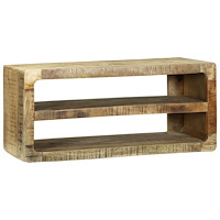 vidaXL TV-skåp 80x32x36 cm Massivt trä Mango