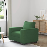 vidaXL Soffstol mörkgrön 60 cm manchestertyg