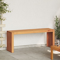 vidaXL Trädgårdsbänk Slatted Design 110x30x45 cm Solid Akaciaträ