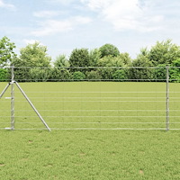 vidaXL fältstängsel 1x25 m galvaniserat stål