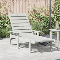 vidaXL Solstol Vit 73.5 x 92 x 90cm Plast