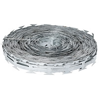 vidaXL Razor Wire 50 m BTO-22 Galvaniserad Stål