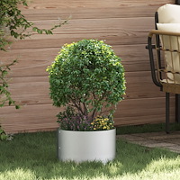 vidaXL Galvaniserad Metallkruka Galvaniserad Metall 30 cm diameter
