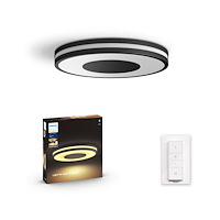 Philips HUE Philips Hue White ambiance Being - innertakslampa - LED - 22.5 W - varmt till kallt vitt ljus - 2200-6500 K - svart