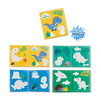 SES Creative SES Creative - Bath Time Colouring with Water Dino Bath Book - (S13215)