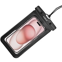 Celly Splashbag Vattentät bag IP68 max 6,9 Svart