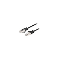 LANBERG Lanberg patch-kabel - 25 cm - svart, RAL 9004