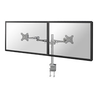 NewStar Neomounts FPMA-D935D monteringssats - fullständig rörelse - för 2 LCD-bildskärmar - silver