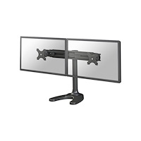 NewStar Neomounts FPMA-D700DD ställ - fullständig rörelse - för 2 LCD-bildskärmar - svart