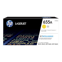 Hewlett-Packard HP 655A - gul - original - LaserJet - tonerkassett (CF452A)