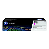 Hewlett-Packard HP 126A - magenta - original - LaserJet - tonerkassett (CE313A)