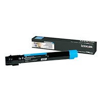 LEXMARK Lexmark - Extra lång livslängd - cyan - original - tonerkassett - LCCP