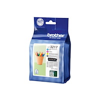 Brother Brother LC3217 Value Pack - 4-pack - svart, gul, cyan, magenta - original - bläckpatron
