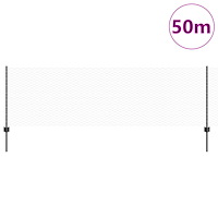 vidaXL Stängselstolpar 11 st U-kanal Grå 80 cm Stål