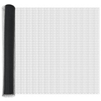 vidaXL Staketstolpar 22 st U-kanel Grå 100 cm Stål