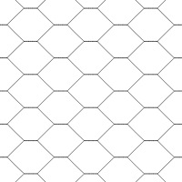 vidaXL Stängselposter 22 st U-kanal Grå 150 cm Stål, vidaXL Hexagon Stängsel Grå 1.5x100 m Stål