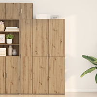 vidaXL Högskåp Artisan Ek 40x42.5x185 cm Träelement