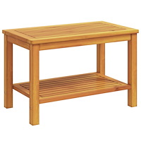 vidaXL Kaffe Bord 90x50x45 cm Massivt akacia trä
