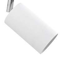 vidaXL takspotlight 2-vägs justerbar vit GU10