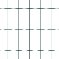 vidaXL Euro-Zaun Grön 0,6x25 m Stål