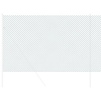 vidaXL Kedjestaket Grön 1.6x10 m Stål