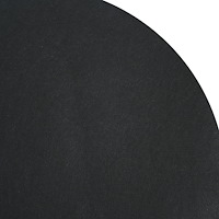 vidaXL Runt Poolöverdrag Svart Polyeten Ø 244 cm Vattentåligt