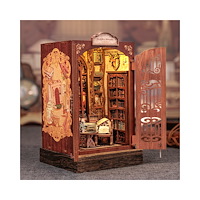 Cutebee Miniature Book Nook: Bookshop Memories