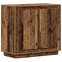vidaXL Sideboard återvunnet trä 80x34x75 cm konstruerat trä
