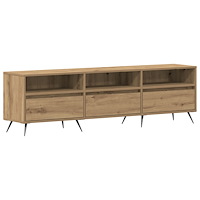 vidaXL TV-skåp Artisan Ek 150x30x44,5 cm Konstruerat trä