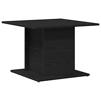 vidaXL Soffbord svart ek 55,5x55,5x40 cm konstruerat trä