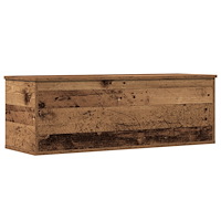 vidaXL Förvaringslåda i gammalt trä 102x35x35 cm, ingenjörsträ