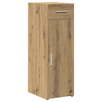vidaXL Skåp artisan ek 30x42,5x93 cm konstruerat trä