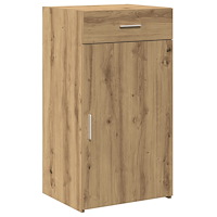 vidaXL Skåp artisan ek 30x42,5x93 cm konstruerat trä