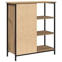 vidaXL Sideboard Artisan Ek 70x30x80 cm Konstruerat trä