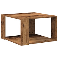 vidaXL Kaffeebord Gamla trä 51.5x51.5x30 cm Trä