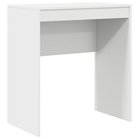vidaXL Skrivbord Vitt Konstruerat trä 70 x 40 x 76 cm Enkelt Skrivbord