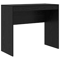 vidaXL Skrivbord Svart ek Konstruerat trä 90 x 40 x 76 cm Skrivbord