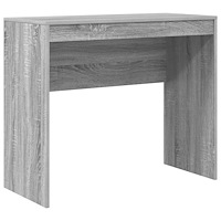 vidaXL Skrivbord Grå Sonoma Konstruerat trä 90 x 40 x 76 cm Skrivbord