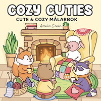Amelia Green Cozy Cuties : Cute & Cozy målarbok (häftad)